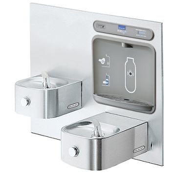 Elkay EZWS-EDFP217K Soft Sides Intergral Bottle Filling Station NON-REFRIGERATED Drinking Fountain