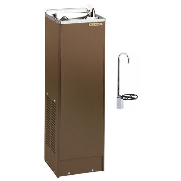 Elkay FD7005TF1Z Space-Ette Floor Mount Water Cooler w/ LK1114 Glass Filler