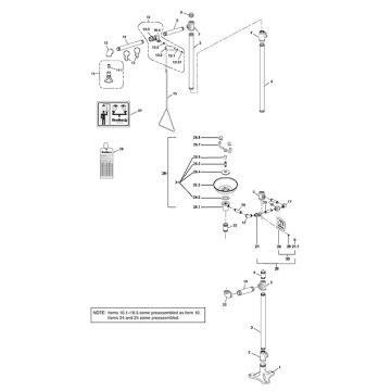 Bradley S19-310 Parts Breakdown