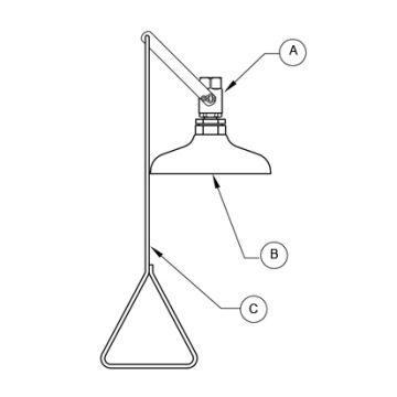 Guardian Vertical Shower Parts Breakdown