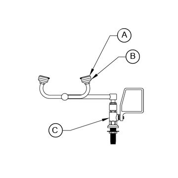 Deck Mount Eyewash