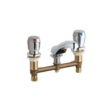 Chicago 404-VE2805-665ABCP E-Cast Concealed Lavatory Metering Faucet