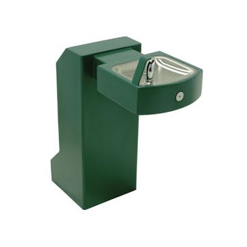 Murdock GSJ95 Pedestal Mounted Outdoor Drinking Fountain 