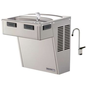 Halsey Taylor HAC8FS-GFP-Q-SS Stainless Steel Drinking Fountain with Glass Filler