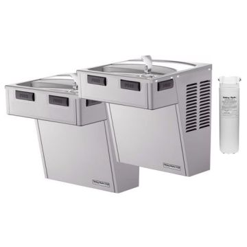 Halsey Taylor HAC8FS-BLR-WF-Q-PV Filtered Dual Drinking Fountain