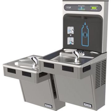 Halsey Taylor HydroBoost HTHB-HAC8BLRPV-NF Dual Drinking Fountain with Bottle Filler