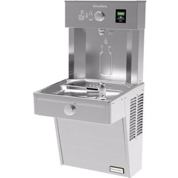 Halsey Taylor HydroBoost HTHBHVR8-NF Heavy Duty Vandal-Resistant Drinking Fountain with Bottle Filler