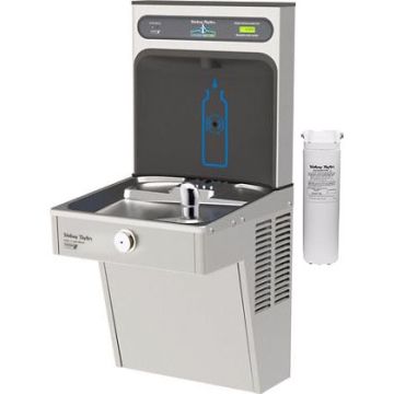 Halsey Taylor HydroBoost HTHB-HVRGRN8-WF GreenSpec Filtered Vandal-Resistant Drinking Fountain with Bottle Filler