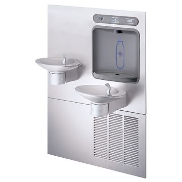 Halsey Taylor HTHBWF-OVLSER-I Integral Hydroboost Bottle Filling Station