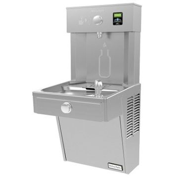 Halsey Taylor HydroBoost Vandal-Resistant Bottle Filling Station Non-Filtered Non-Refrigerated Stainless