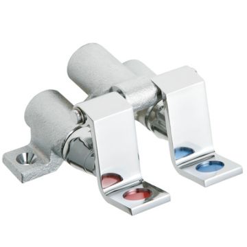 Elkay LK399A Floor Mounted Double Pedal Foot Valve