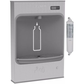 Elkay EZH2O LMASMB Filtered Stainless Steel Mechanical Battery Powered Surface Mount Bottle Filling Station