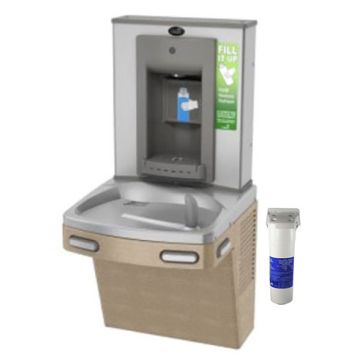Oasis PGF8SBF Filtered Drinking Fountain with Manual Bottle Filler
