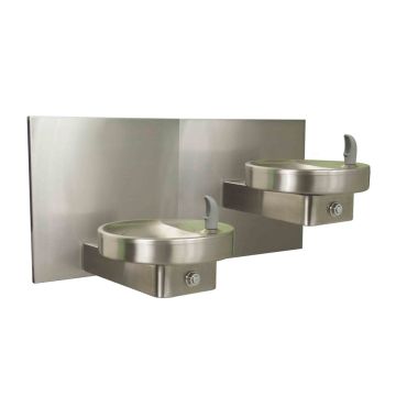 Oasis MMRSLEM NON-REFRIGERATED Sensor-Operated (lower unit only) In-Wall Dual Drinking Fountain