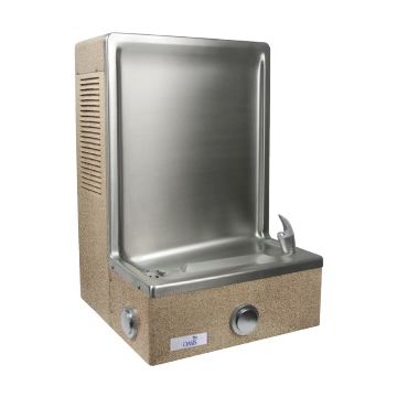 Oasis PLF8SKTP Stainless Steel Backsplash Drinking Fountain