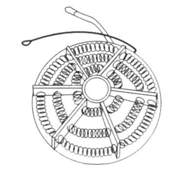 Bradley P15-319 Hand Dryer Heating Element - 115 Volt - 20AMP