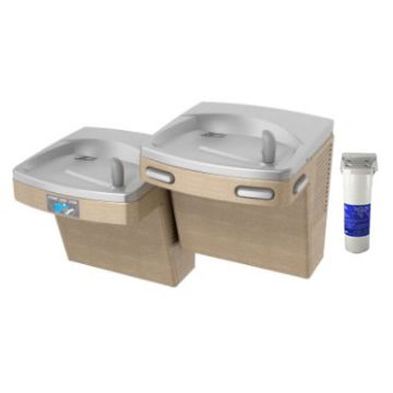Oasis PGF8ACSLTM Filtered Sensor-Operated Dual Drinking Fountain