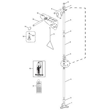 Bradley S19-110 Parts Breakdown