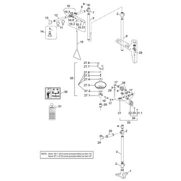 Bradley S19-310P Parts Breakdown