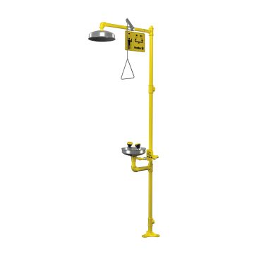 Bradley S19-310TT Combination Drench Shower & Eyewash