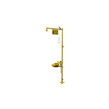 Bradley S193140A1AAAAD0  Halo Combination Eyewash, Shower and Hose 