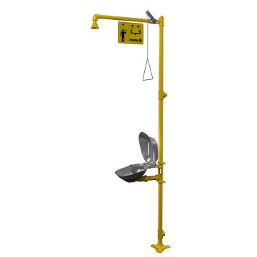 Bradley S193140A1AAEA00 Halo Combination Eyewash and Drench Shower 