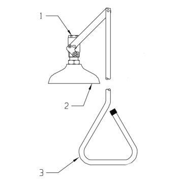 Speakman SE-220-ADA Shower Parts Breakdown
