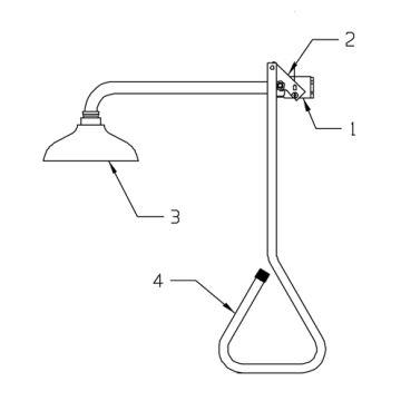Speakman SE-227-SS Shower Parts Breakdown