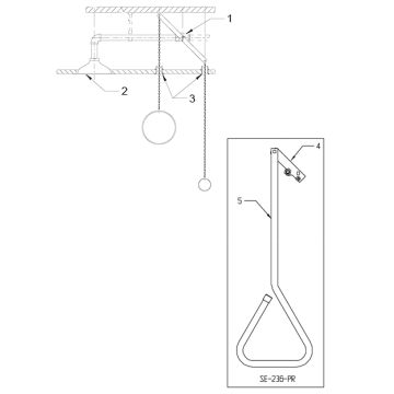 Speakman SE-236/SE-236-PR Shower Parts Breakdown