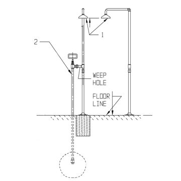 Speakman SE-260 Shower Parts Breakdown