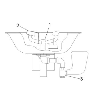 Speakman SE-490-SS Eye/Face Wash Parts Breakdown