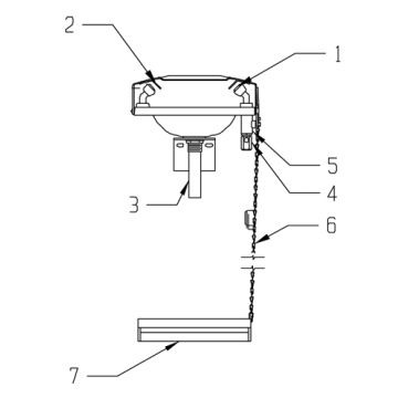 Speakman SE-515 Eyewash Parts Breakdown