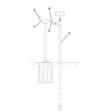 Speakman SE-556 Eyewash Parts Breakdown