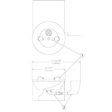 Speakman SE-568 Eyewash Parts Breakdown