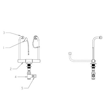 Speakman SE-579-SD Eyewash Parts Breakdown