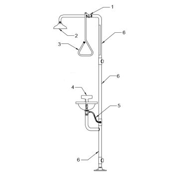 Speakman SE-603 Combo Parts Breakdown