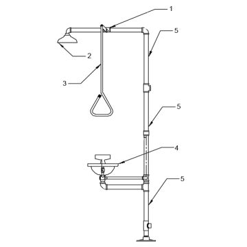 Speakman SE-603-ADA Combo Parts Breakdown