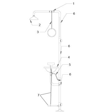Speakman SE-605 Combo Parts Breakdown