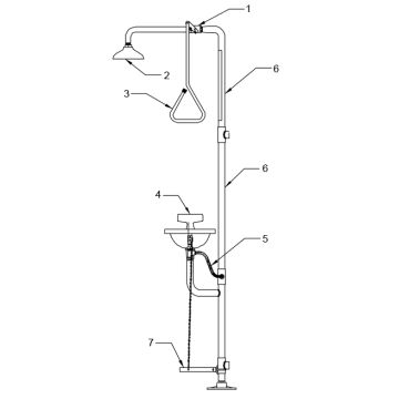 Speakman SE-607 Combo Parts Breakdown