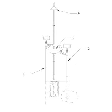 Speakman SE-609 Combo Parts Breakdown