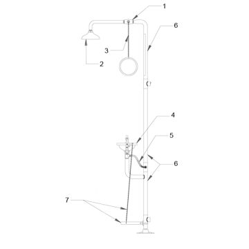 Speakman SE-610 Combo Parts Breakdown