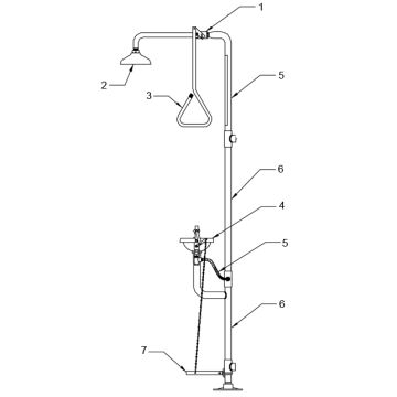 Speakman SE-612 Combo Parts Breakdown