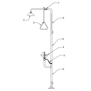 Speakman SE-616 Combo Parts Breakdown