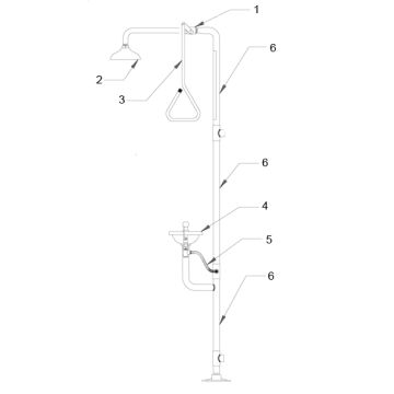 Speakman SE-617 Combo Parts Breakdown