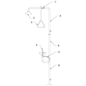 Speakman SE-622 Combo Parts Breakdown