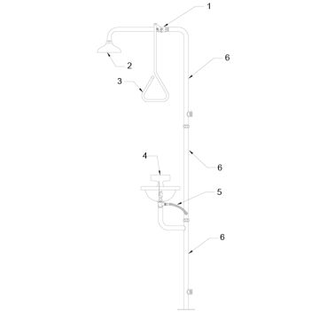Speakman SE-623 Combo Parts Breakdown