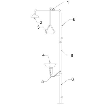 Speakman SE-626 Combo Parts Breakdown