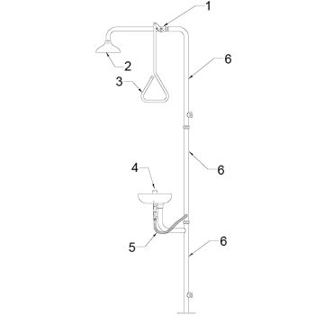 Speakman SE-628 Combo Parts Breakdown