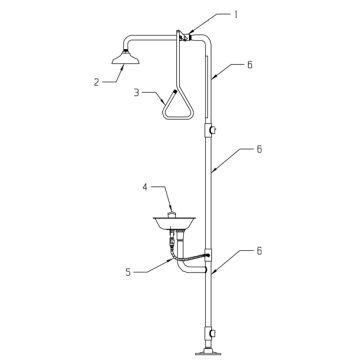 Speakman SE-690 Combo Parts Breakdown