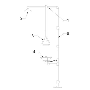 Speakman SE-690-ADA Combo Parts Breakdown
